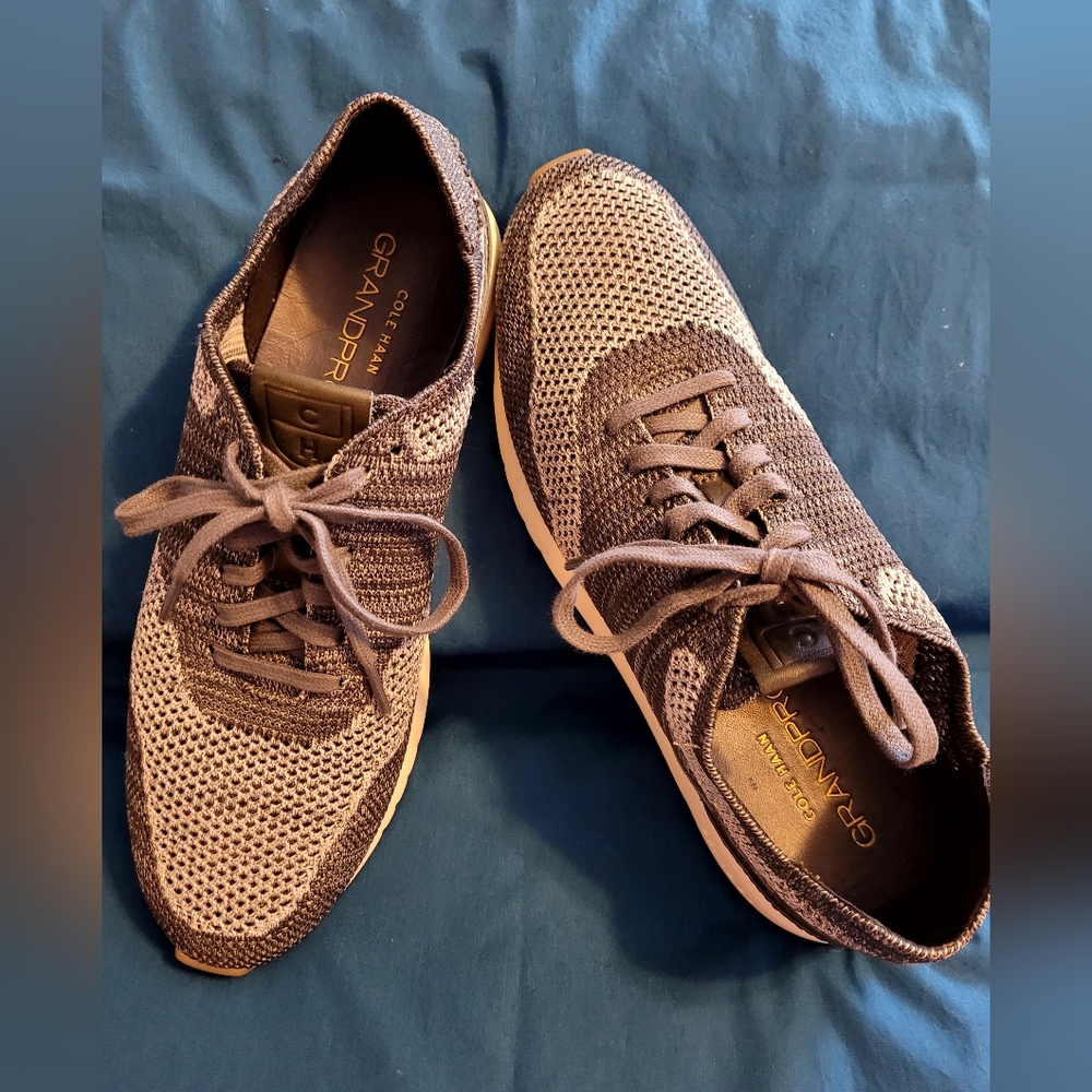 NWOT Cole Haan Grandpro Runner Stichlite Heather Gray Sneakers C27764